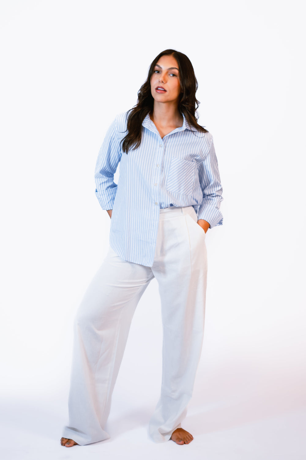 Camisa Listrada Mazzie