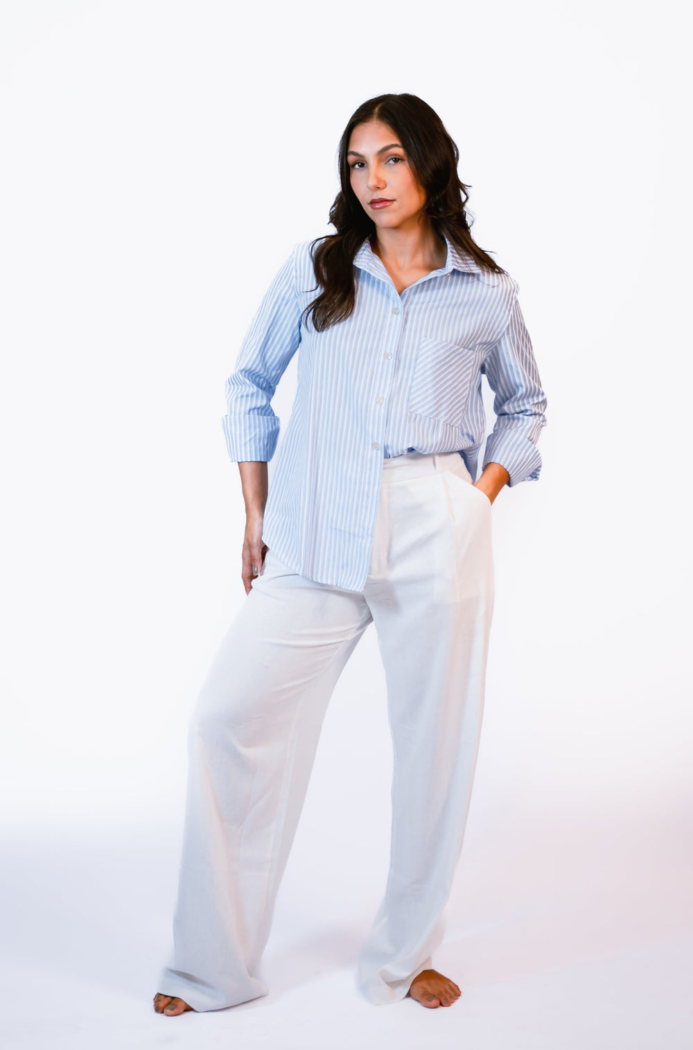 Camisa Listrada Mazzie