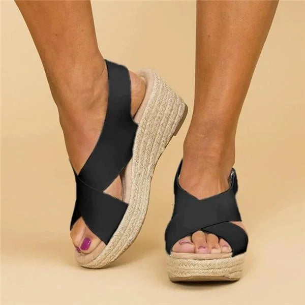 Wedge Espadrilles Orthopaedic Support – Maeve - Bellux