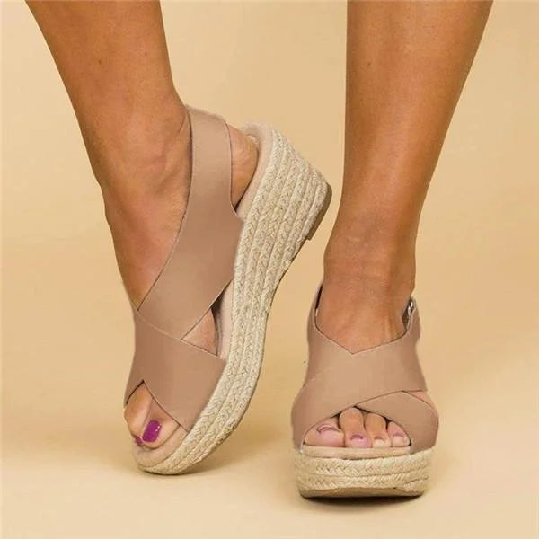 Wedge Espadrilles Orthopaedic Support – Maeve - Bellux