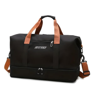 Weekender Duffle With Shoe & Laundry Compartment - Hartley - Bellux
