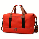 Weekender Duffle With Shoe & Laundry Compartment - Hartley - Red - Bellux
