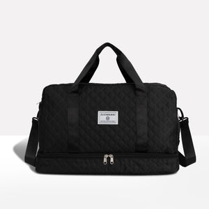 Weekender Holdall Shoe Pocket Water-Resistant – Meredith - Black - Bellux
