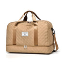 Weekender Holdall Shoe Pocket Water-Resistant – Meredith - Khaki - Bellux