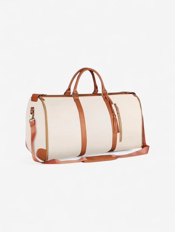 Weekender Holdall Structured with Tassel – Tamsin - Bellux