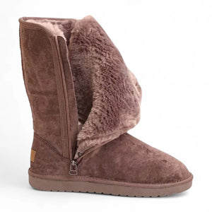 Winter Boots Waterproof Non-Slip Sheepskin-Lined – Astrid