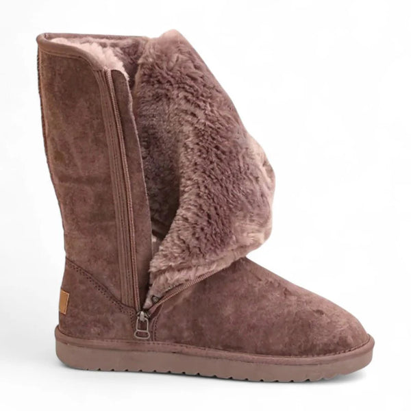 Winter Boots Waterproof Non-Slip Sheepskin-Lined – Astrid